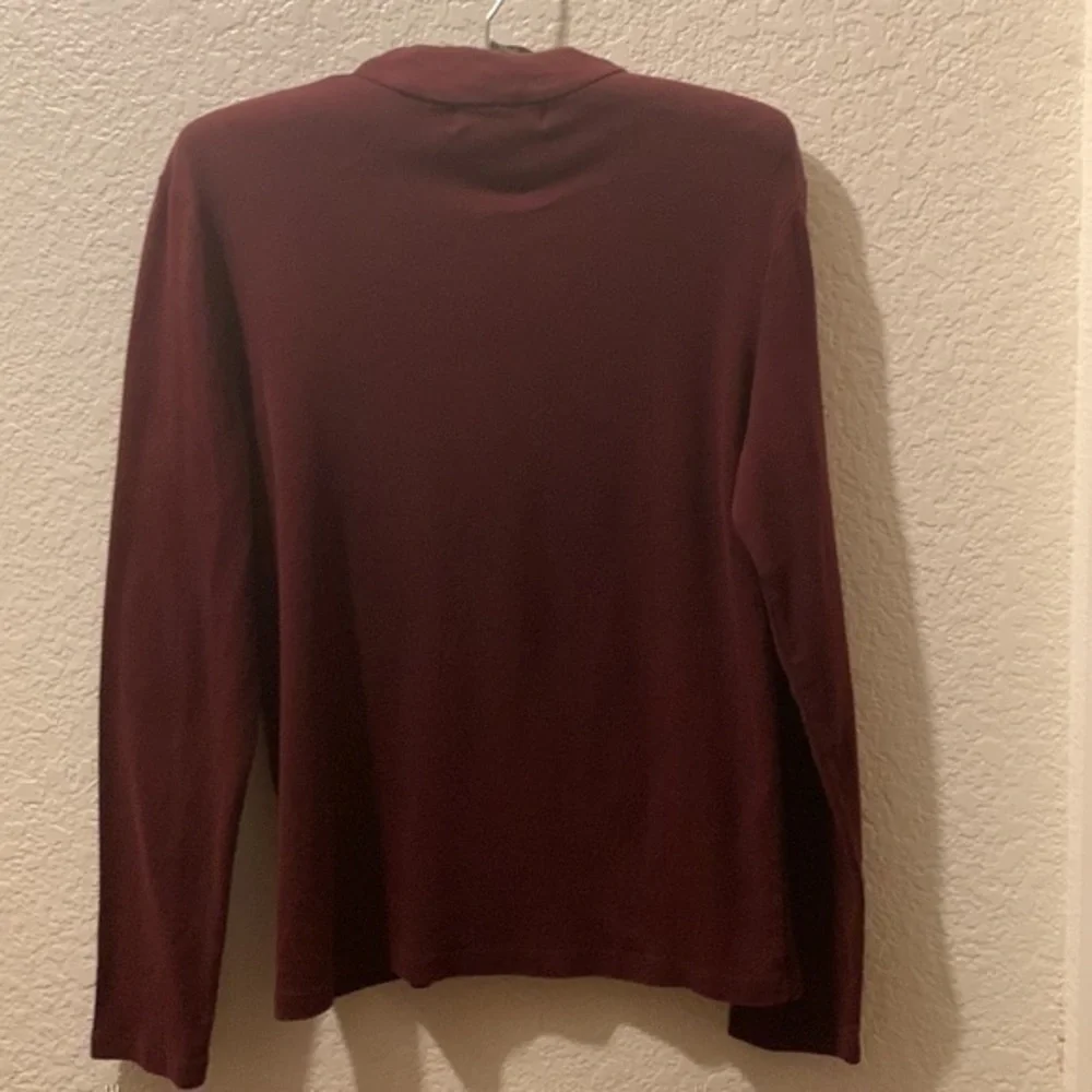 Lauren Ralph Lauren medium eggplant sweater - Picture 6 of 8